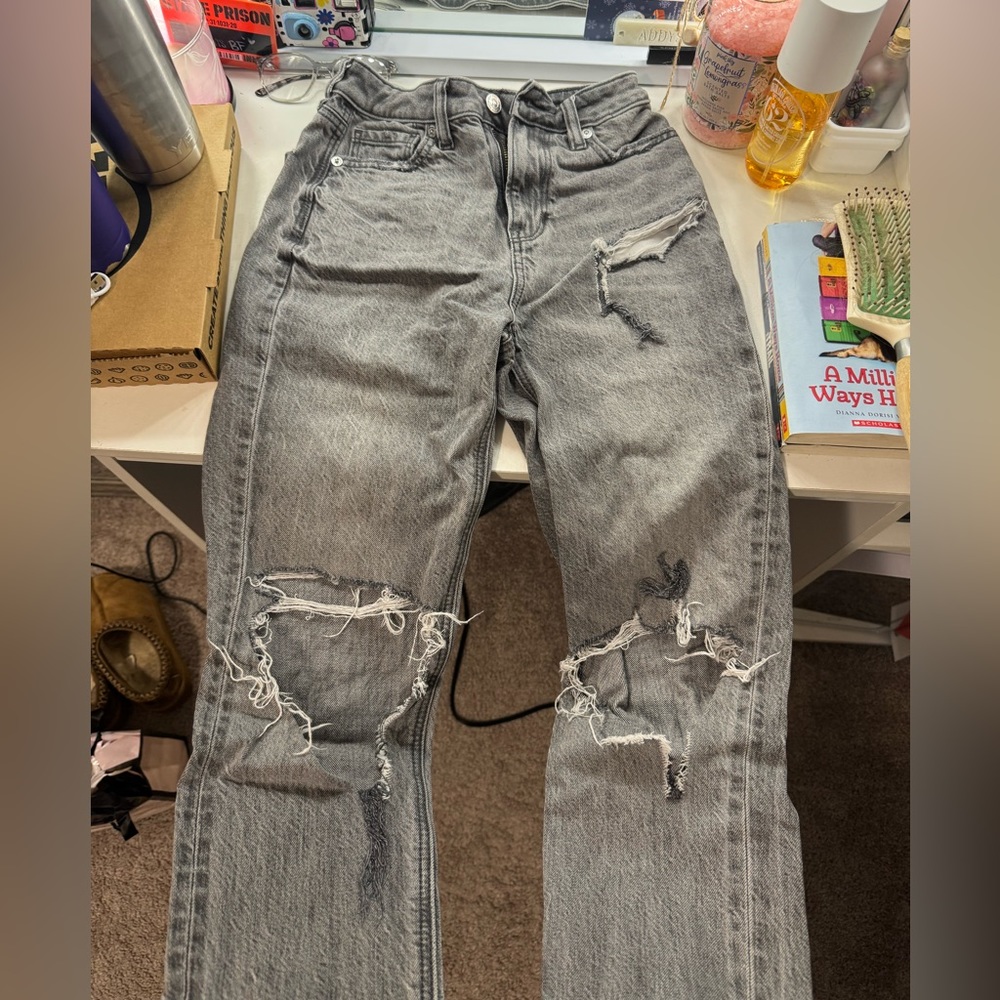 000 American eagle mom jean